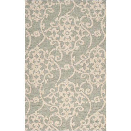 Livabliss Rain RAI-1103 Outdoor Safe Area Rug RAI1103-58